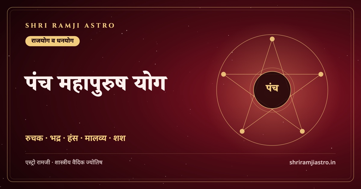 पंच महापुरुष योग