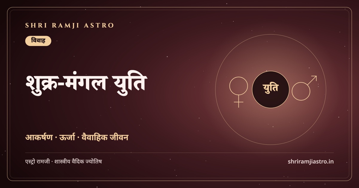 शुक्र-मंगल युति